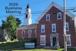 Ashland Community Church Business Meeting