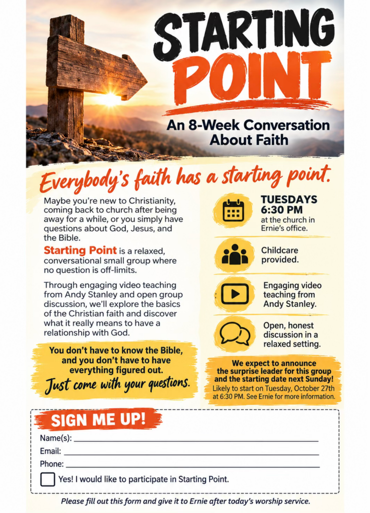 STarting Point