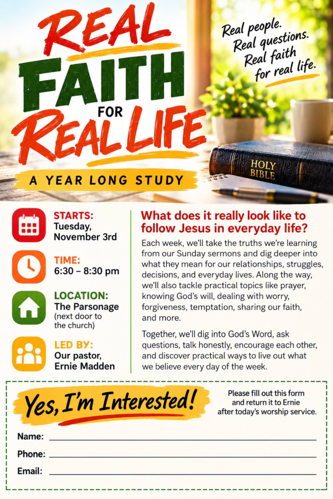 Real Faith for Real Life
