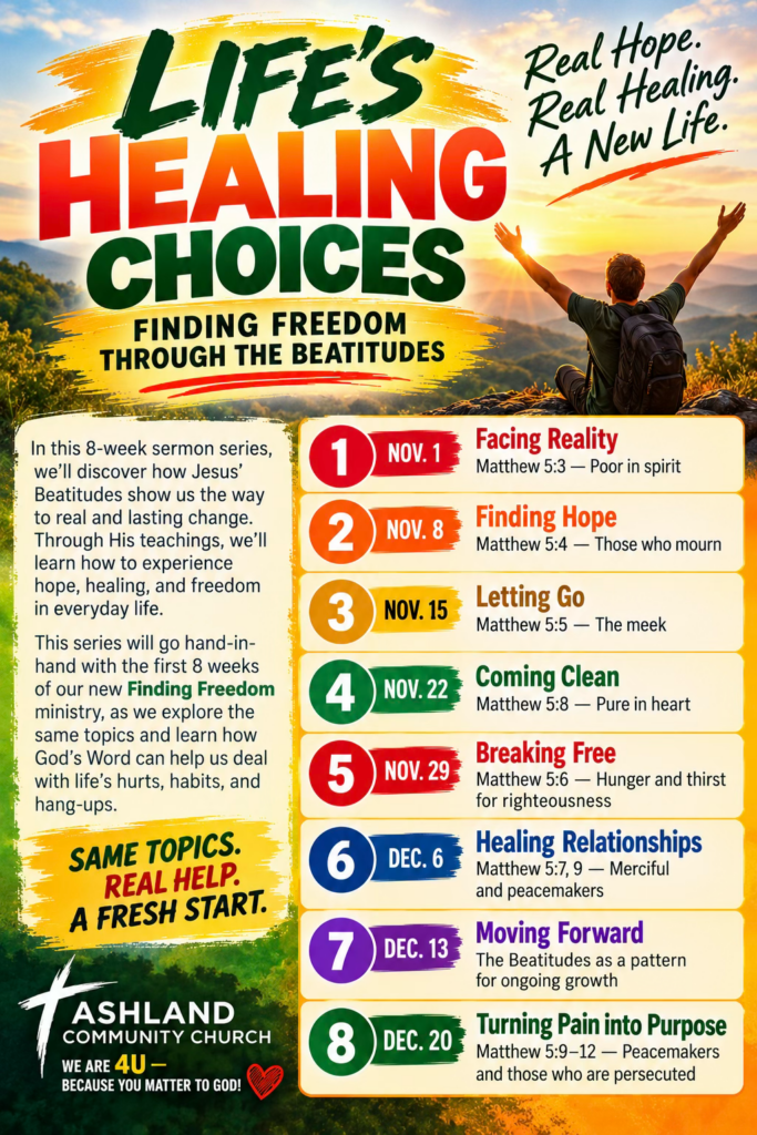 New Series Life's Healing Choices