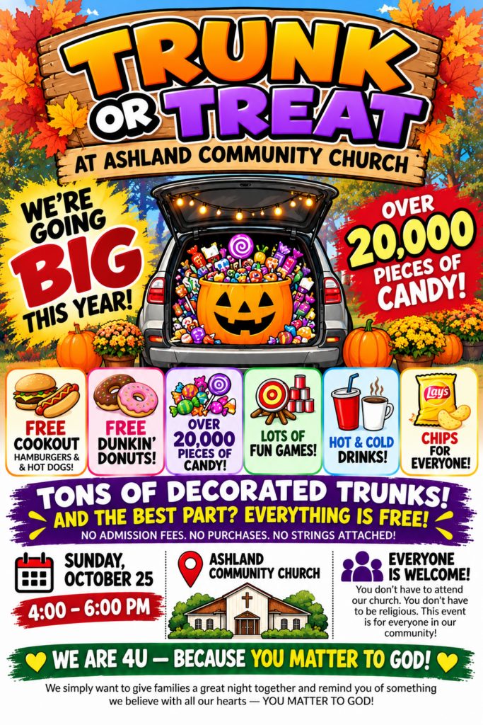 Trunk or Treat!